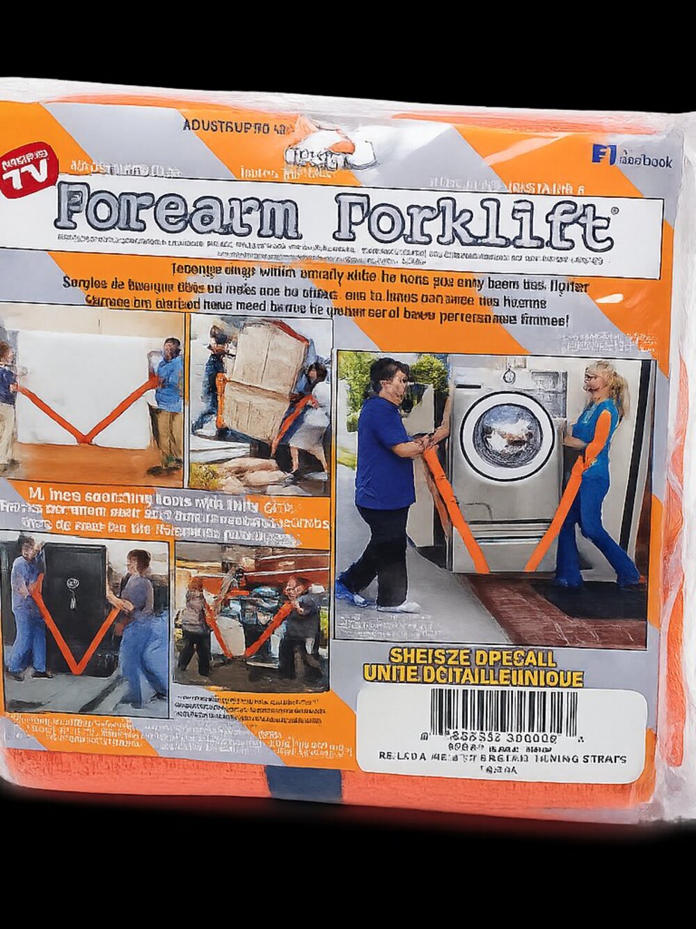 Forearm Forklift Moving Straps Heavy Duty Furniture Lifting System Adjustable 80